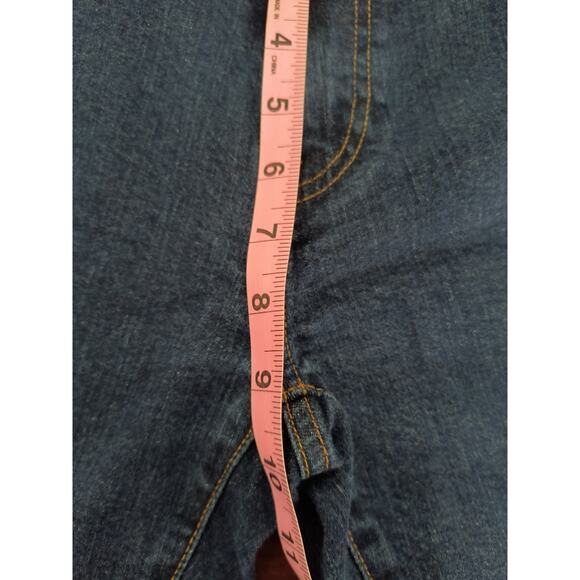 Tommy Hilfiger Jeans Men's Size 31 x 32 Dark Wash Stretch Denim Slim Fit Tapered - Picture 8 of 11